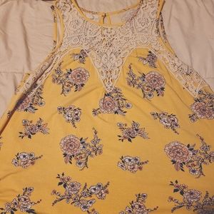 Flowered Tank